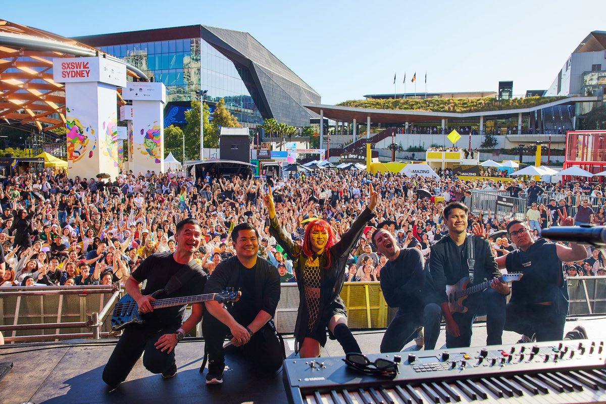 archiehamilton's tweet photo. In October of this year, we took 13 bands to the inaugural SXSW Sydney. This is how it went down.

https://t.co/OfcdAHo5Rn https://t.co/sNNMC6E7Ui