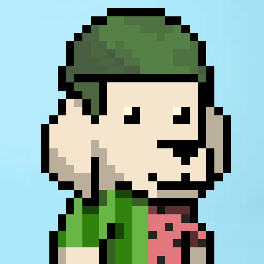 SUSWEB3's tweet photo. We just joined @PyreneesPack &amp; added this Pixel Pup with #Pupgrade still available to the $SUS vault!

$ALGO #AlgorandNFTs #ALGONFTS #Algorand #PyreneesPack https://t.co/GwoHuLGAYR