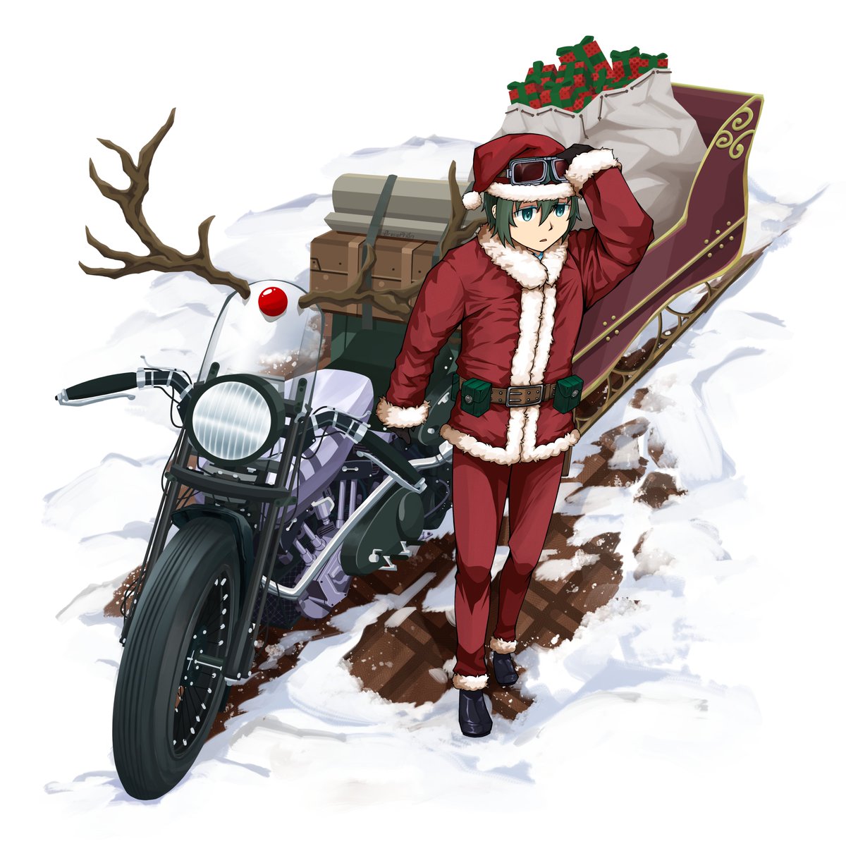 n0reception's tweet photo. Kino no Tabi
Secret Santa for @Pingu0z, Merry Christmas https://t.co/g6NKJpWY8t