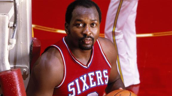 nbarealist23's tweet photo. I want you to imagine that there was an NBA Player that could barely palm the basketball.

Imagine that this player had unusually short arms for his 6'10 height. 

Imagine that this player was a below average passer, and lacked any refined low-post moves despite playing the Big-Man era.

Then I want to you imagine that this same player improbably won 3 MVPs during an era where Magic, Bird, Dr. J and Kareem were still in their prime, established himself as arguably the best player in the game, became arguably the greatest rebounder in NBA History, and ended his career one of the 16 greatest players to ever play the game. 

That player was Moses Malone, and he's one of the most underrated superstars in NBA History.