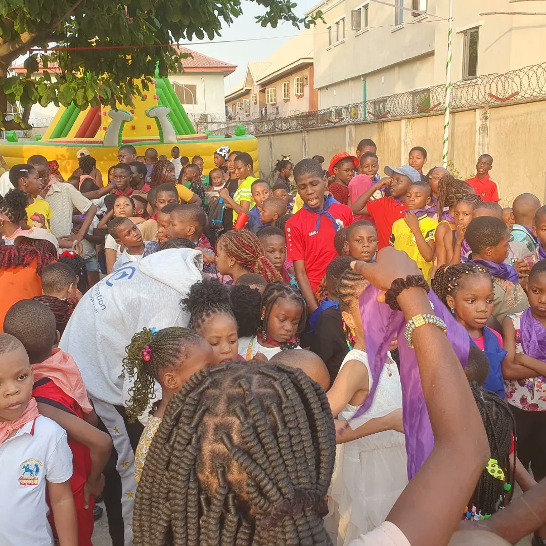 Photo gallery of christmas celebratio/fun fair@ Bosco Home CPC Lagos was really fun today... there are beautiful smiles on the faces of the young ones