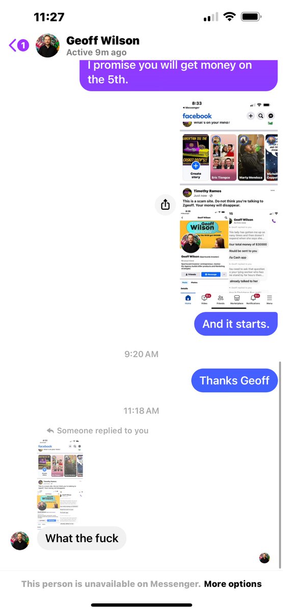 timramosschool's tweet photo. @SportsCardInv @MarketMoversApp @CardsHQShop Scammer. Took a lot of my money and never gave back. Geoff Wilson you’re a fraud. Want my proof just ask for our conversation. https://t.co/ozfbL4PZyn
