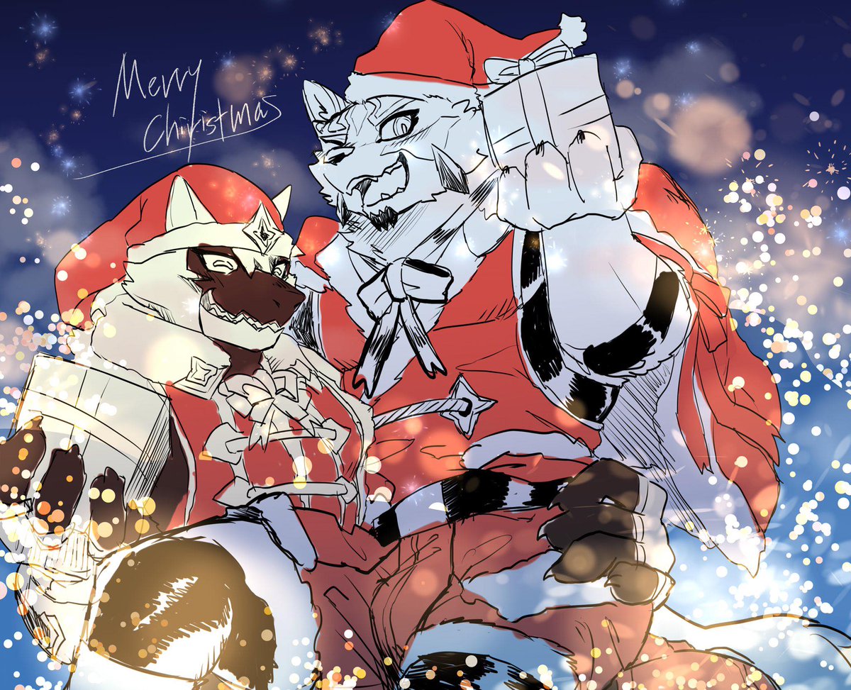 — Merry Christmas from us!