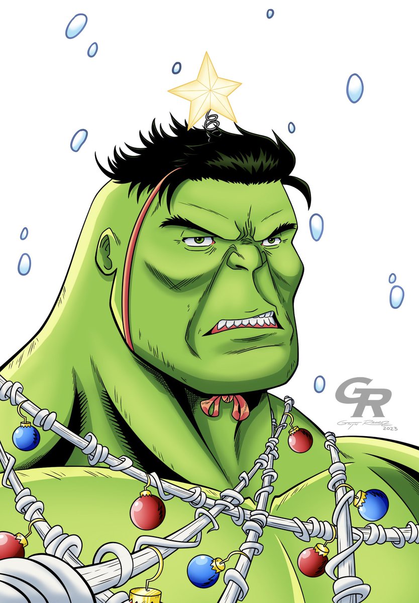 Merry Christmas 🎄🎁 and a Happy New Year 🎊 

#Christmas2023 #MerryChristmas #Marvel #NewYear #hulk #Christmas #ChristmasDay