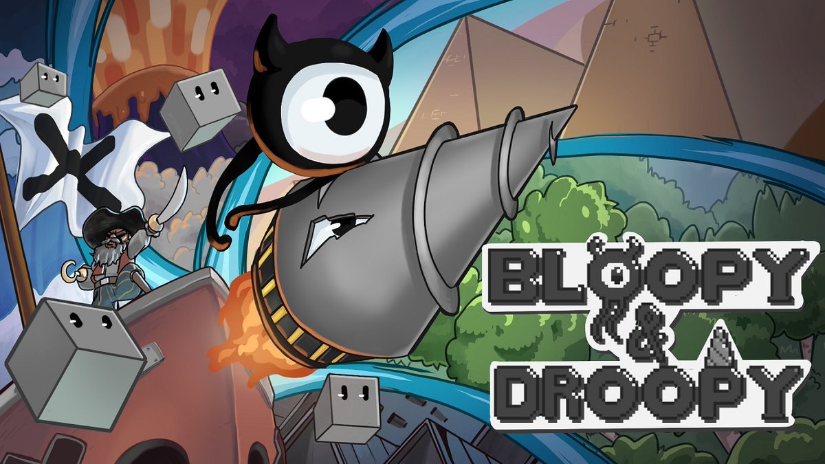 Our #retro #pixelart #indiegame Bloopy &amp; Droopy is available on #NintendoSwitch in Americas! Very proud and happy! Please get a look at the store page here 👇
nintendo.com/us/store/produ…
Merry #christmas everyone! 
#gamedev #indiedev