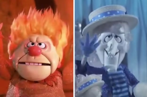RedditCFB's tweet photo. Everyone at ESPN wants to talk about Heat Miser’s dominance in bowl games, but the fact of the matter is this: if he had to play just ONE game in the cold against Snow Miser, it’s over for green Christmases. No contest. https://t.co/6kl0ZDVYKZ