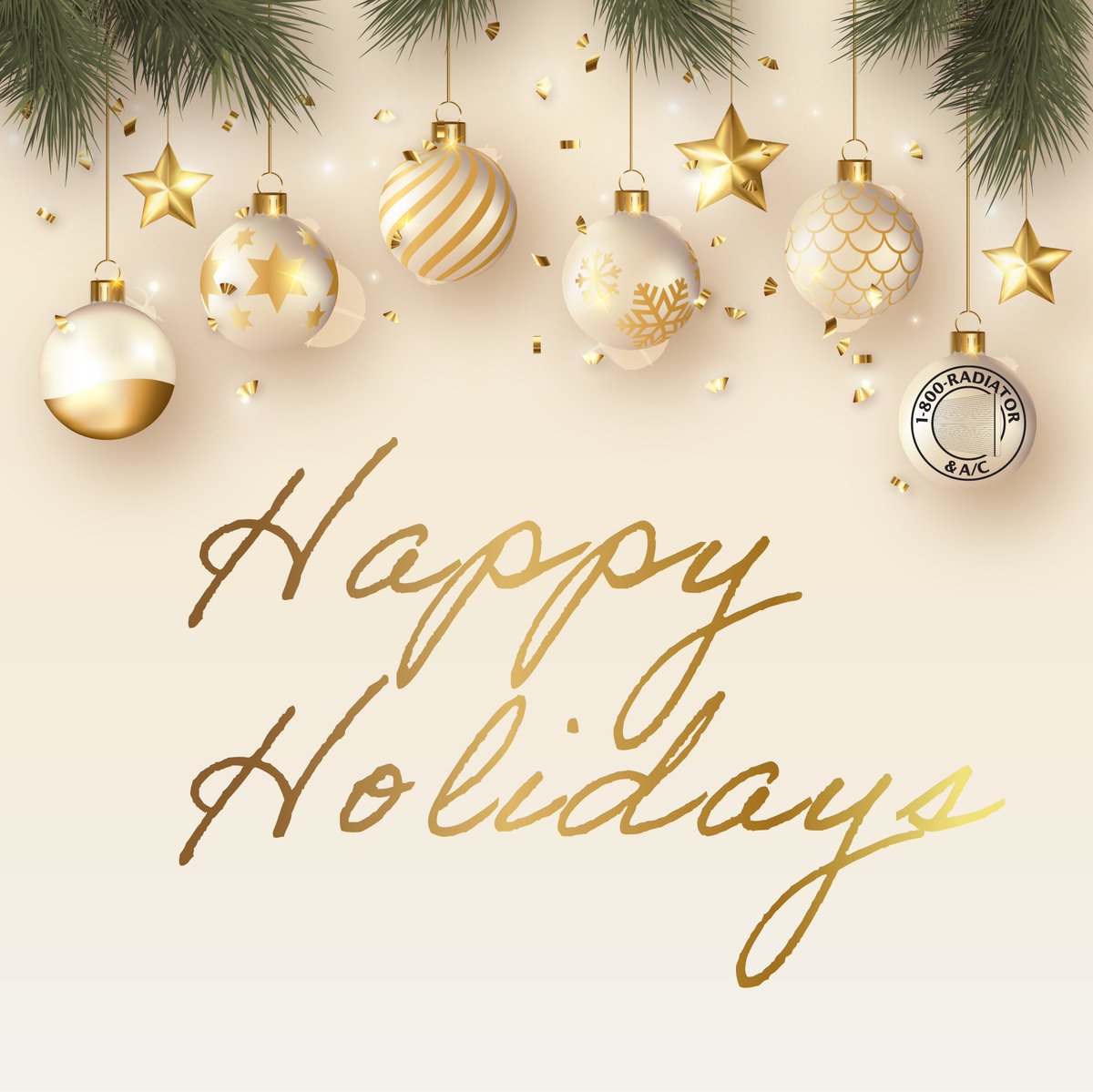 1_800Radiator's tweet photo. Happy holidays from our family to yours! https://t.co/F4CU8WKPlJ