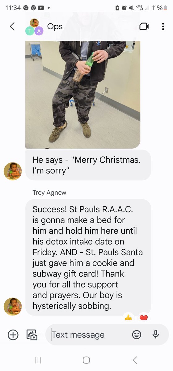 Sarah Blyth - Gerszak (@sarahblyth) on Twitter photo A Christmas miracle for an OPS participant thanks to @ashtrey5. Our guy was discharged from North Van Hospital - he wanted to stay, so Trey picked him up and brought him to
St Paul's and they gave him a bed until he gets admitted to detox. <a href="/Dave_Eby/">David Eby</a> <a href="/NikiSharma2/">Niki Sharma</a> <a href="/JohnCCoupar/">John Coupar</a> A Christmas miracle for an OPS participant thanks to @ashtrey5. Our guy was discharged from North Van Hospital - he wanted to stay, so Trey picked him up and brought him to
St Paul's and they gave him a bed until he gets admitted to detox. <a href="/Dave_Eby/">David Eby</a> <a href="/NikiSharma2/">Niki Sharma</a> <a href="/JohnCCoupar/">John Coupar</a>