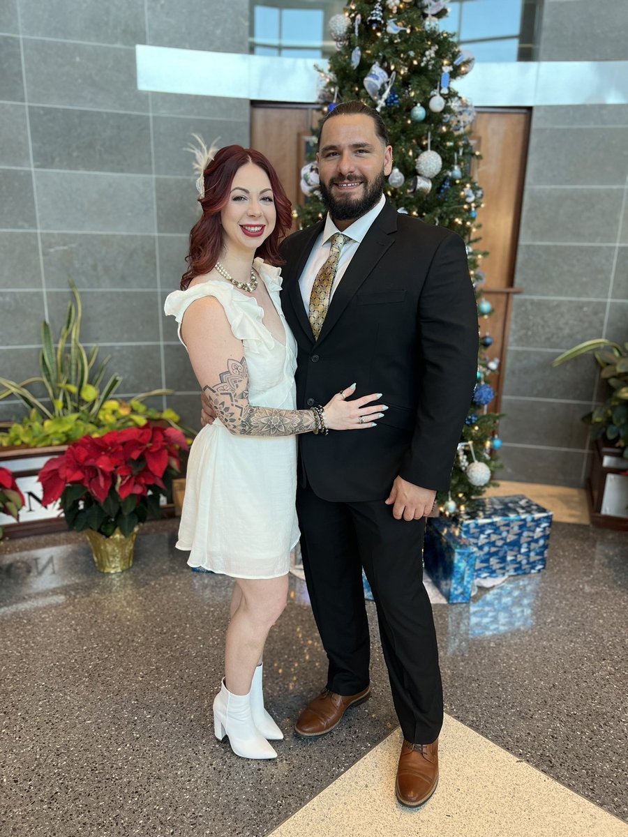 zoemonsteer's tweet image. I can finally announce our huge news… 

Kyle and I eloped December 18th, 2023