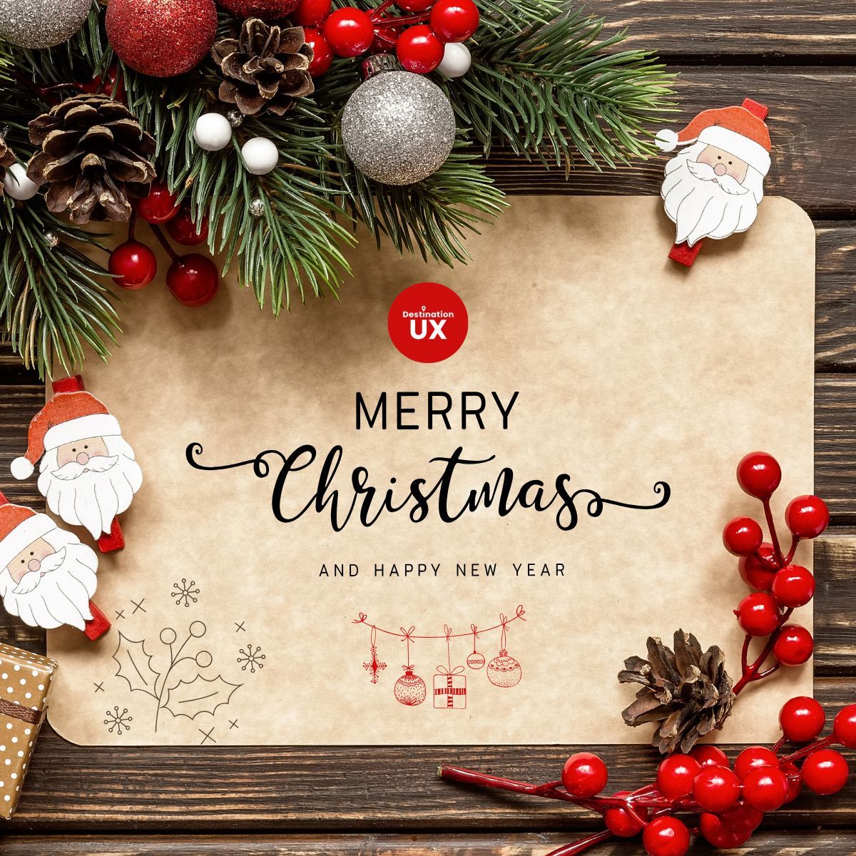 DestinationUX's tweet image. 🎄🌟 'Tis the season for joy and adventure! 🌟🎄

We extend warm wishes to our incredible community and travelers, hoping that your festivities are filled with laughter and new explorations. May you embrace the spirit of the holidays and wander into new adventures! 😊✈️