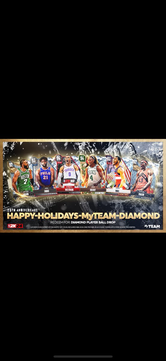 NBA 2K25 Locker Codes tweet media