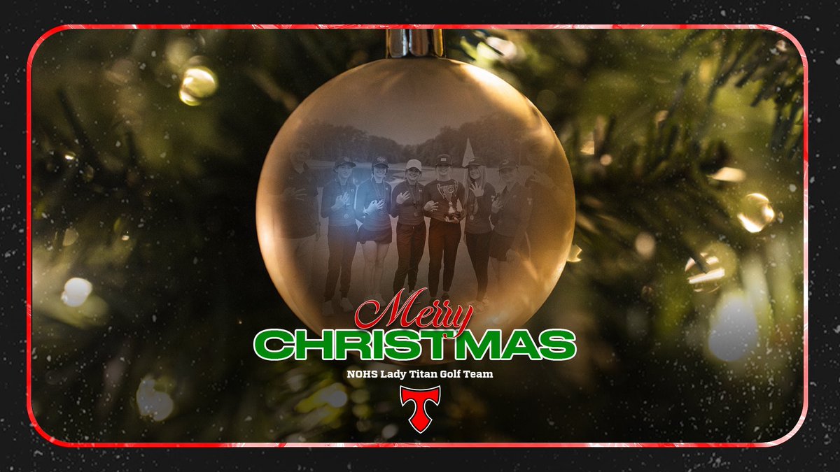 Merry Christmas to all from your Back-to-Back-to-Back State Champs! #LadyTitansGolf <a href="/ladytitansgolf/">NOHS Lady Titans Golf</a>