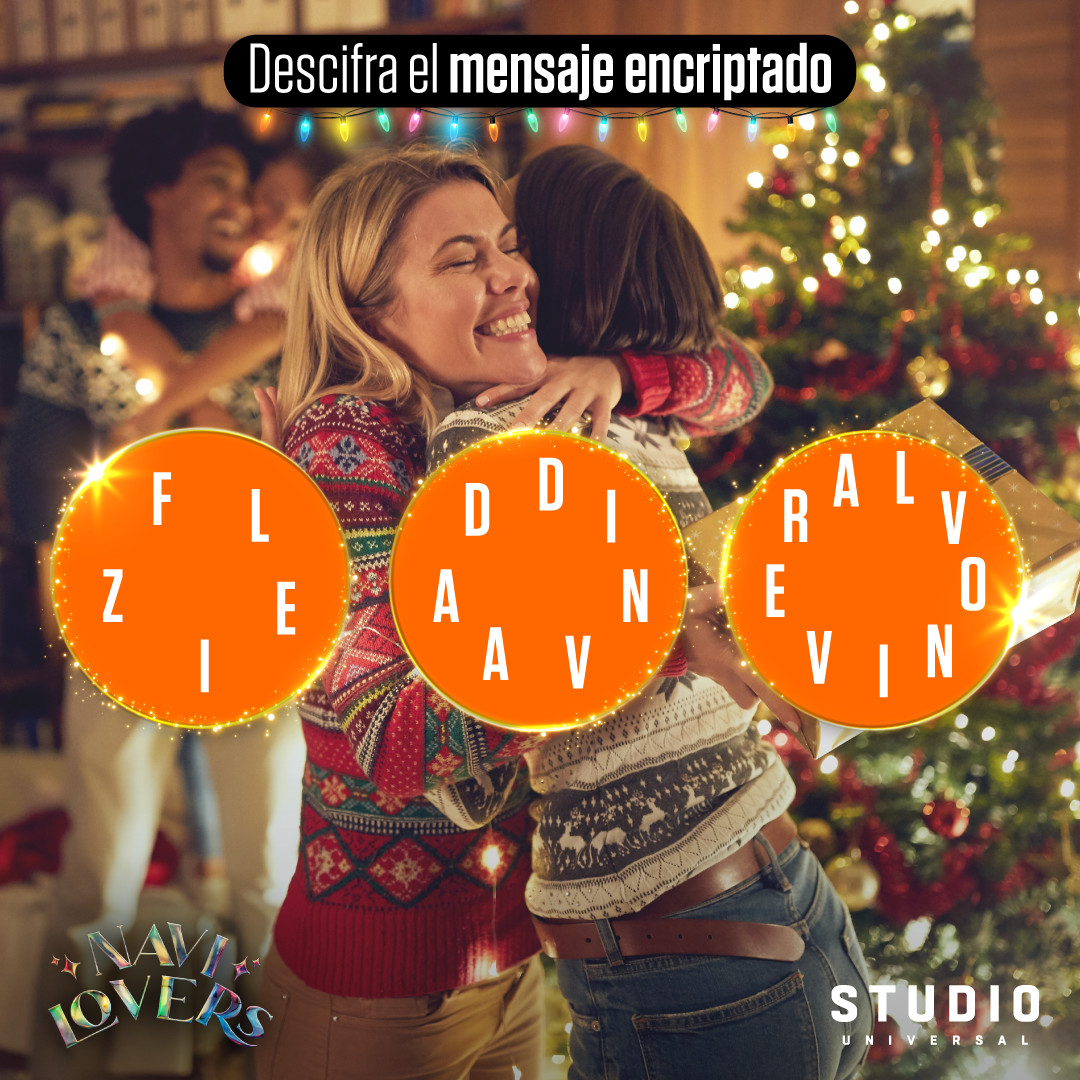 SUniversalTv's tweet photo. ¿Descubriste el mensaje?🎄 🤩 🎅🏼 En caso de que sí... ¡Danos todos los emojis navideños que tengas en los comentarios! ❄️ ☃️ 🤶🏼 ¡Felices fiestas, #Navilover! https://t.co/eprdGlTT7i