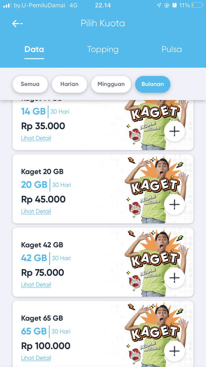 rieskady's tweet photo. Kapan lagi coba kuota 65gb 100rb🤫 @byu_id https://t.co/rKtGc1WpPw