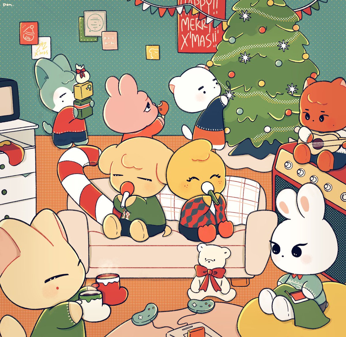 pomonpo's tweet photo. 🎄 https://t.co/qkJ3MVjlmd