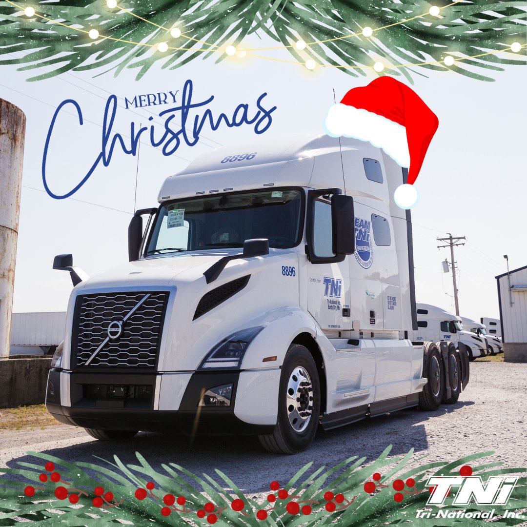 TriNatInc's tweet photo. From all of us at TNi, we wish you a very Merry Christmas! ❤️🎄🚚
We hope your day is filled with the warmth of loved ones and the cheer of the holiday season!
#TriNational https://t.co/mXW7DxtMfe
