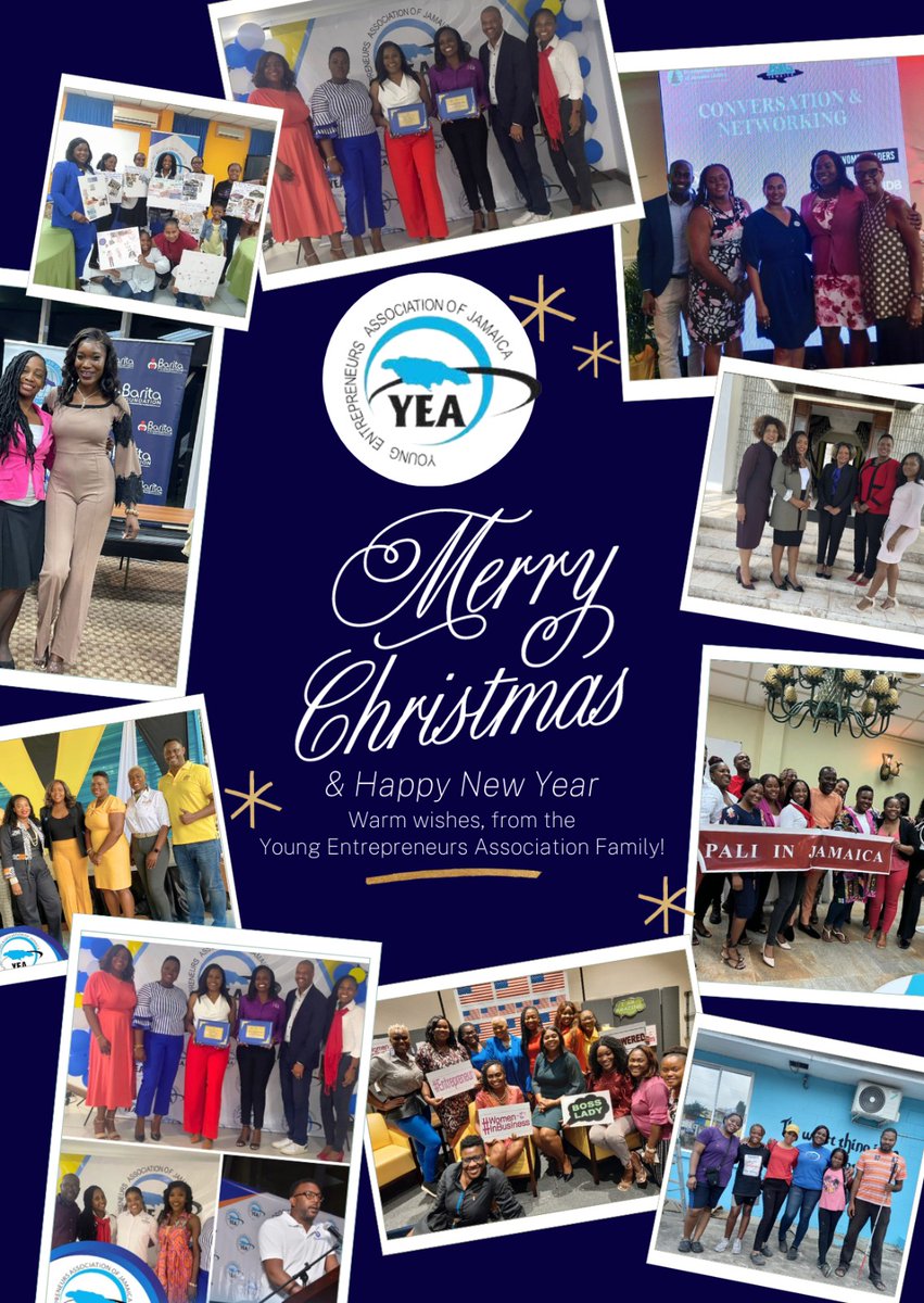 We wish you all a blessed Holiday season!
#YEAJamaica #YESS #Powerofassociation