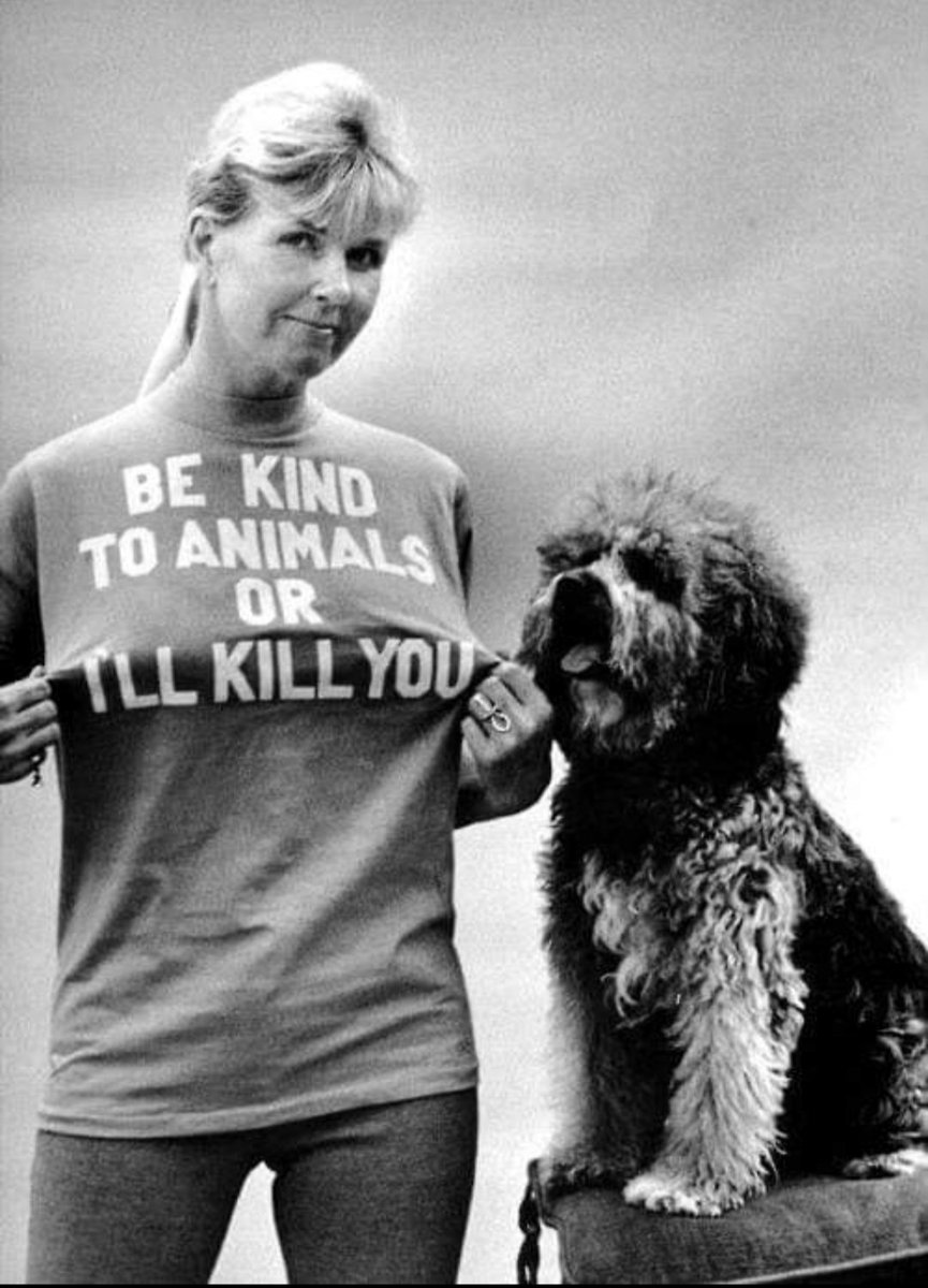 When singer actress Doris Day retired, she put all her time into helping and rescuing animals.