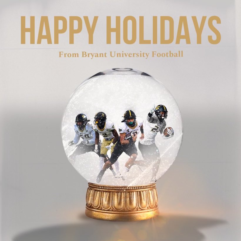 Happy Holidays from Bryant Football!