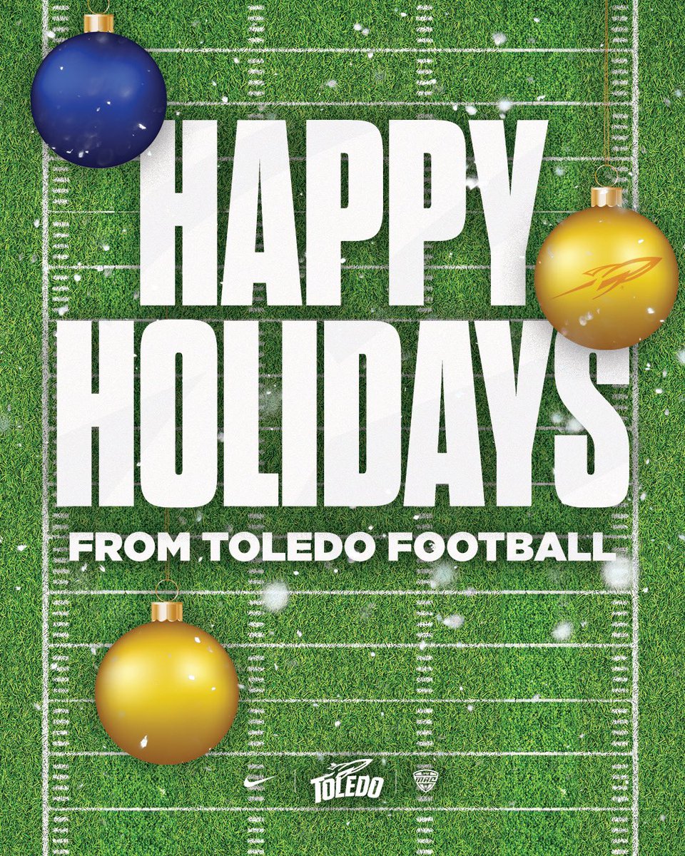 Happy Holidays #TeamToledo! May you have a safe and joyful holiday season 🚀🎁