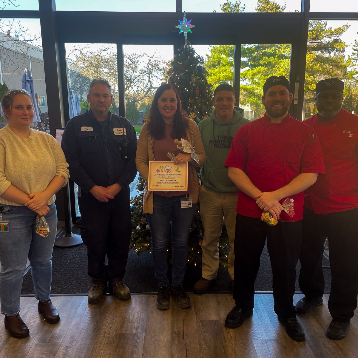 Happy Holidays from the Keystone Family! 🎉🎄 Enjoy some festive pictures from our Ugly Sweater Contest, White-Elephant Game, Christmas Tree Ornament Decorating, and a spirited Holiday Cookie Bake-off.

#HappyHolidays #HolidaySeason