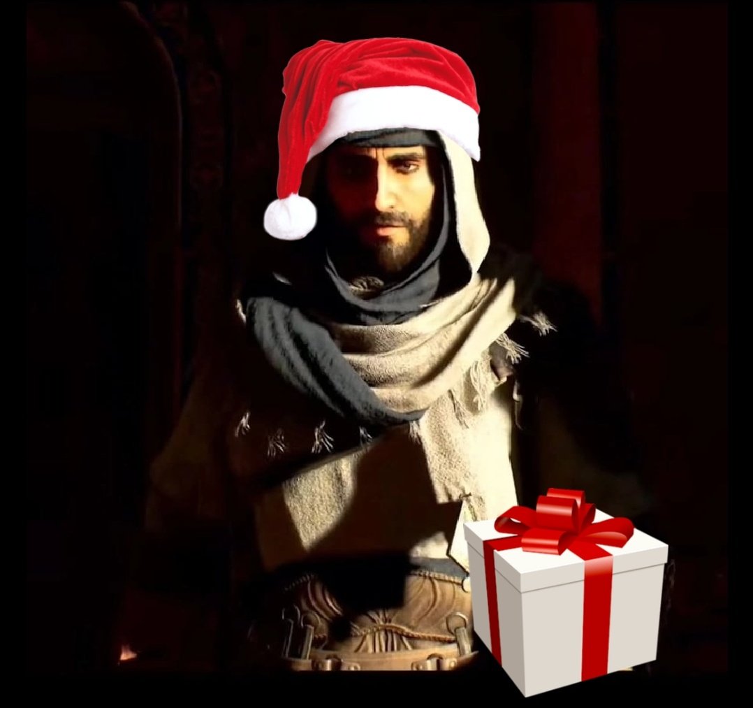 ACFirstCiv's tweet image. Giveaway! 🎁

We are pleased to announce that we are teaming up with the @assassinscreed team to celebrate #Creedmas!

We are giving away: x6 digital copies of Assassin’s Creed Mirage (all platforms).

To enter:

▪️RT
▪️Follow @ACFirstCiv
▪️Reply with an AC GIF

Ends 1/1/24