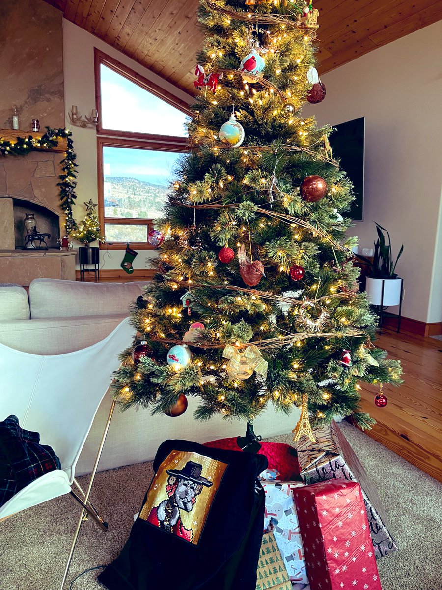 TheApeMother's tweet image. Merry Christmas and good morning!