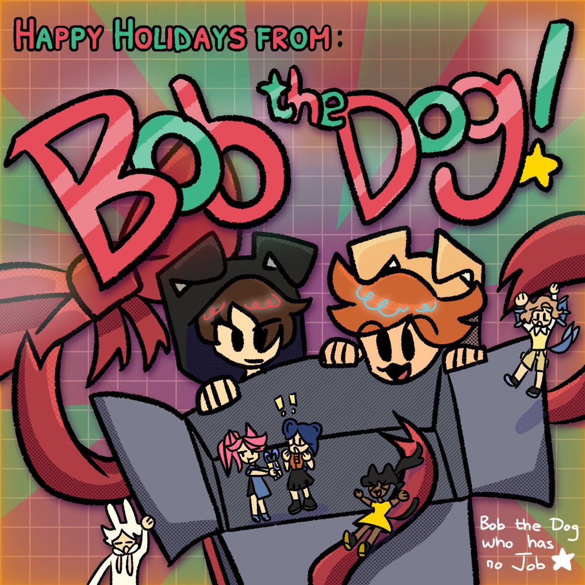 MintNinja17's tweet image. MERRY CHRISTMAS EVERYBODY!!!!
🎁🎉✨💫❄🎄

#bobthedog #spacecat #hunterz #webtoon
