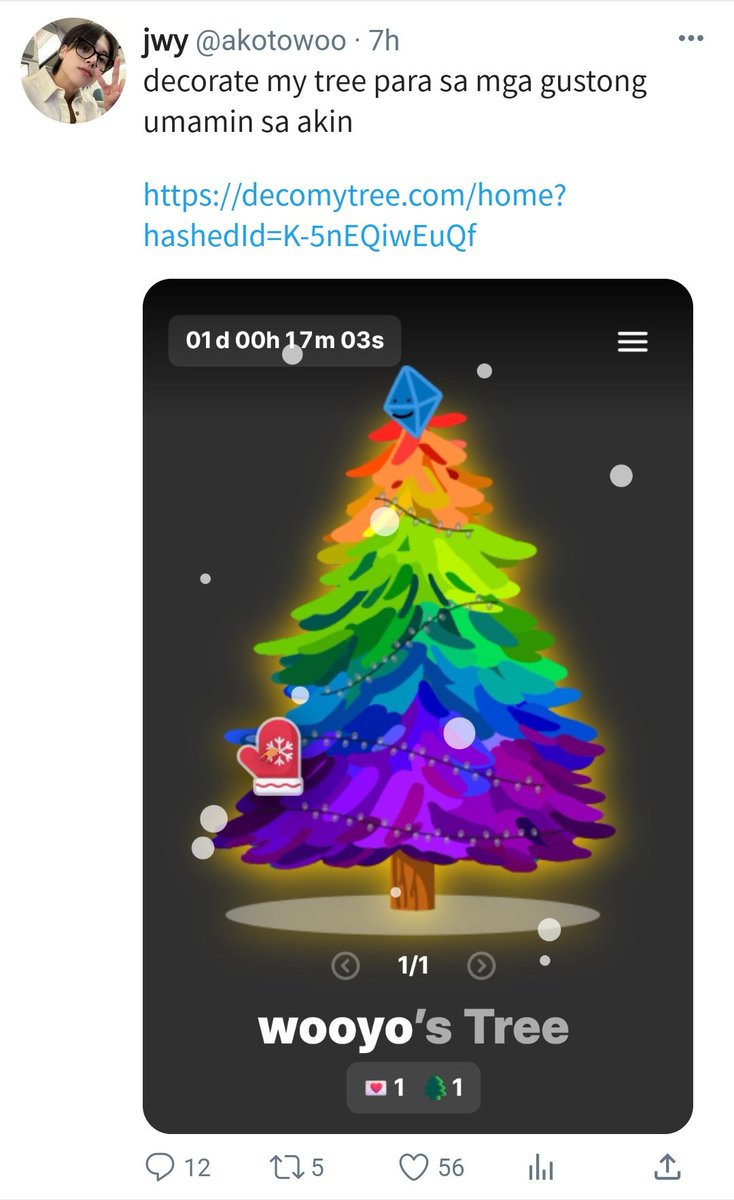 binhibini's tweet photo. deco my tree 🎄 
 ↳ woosan christmas one shot au

wooyoung has a big fat crush on their org vice president, san. he couldn’t bring himself to confess so he tries to make his way through ✨parinigs✨ https://t.co/viDdmvmI2U