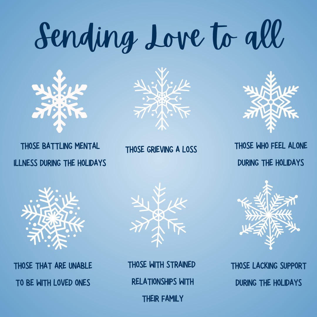 We recognize that the holidays can evoke a range of emotions ❄️ Sending love to everyone navigating unconventional experiences this season. Remember, you're not alone. Wishing you strength, resilience and connection in the new year. 💙