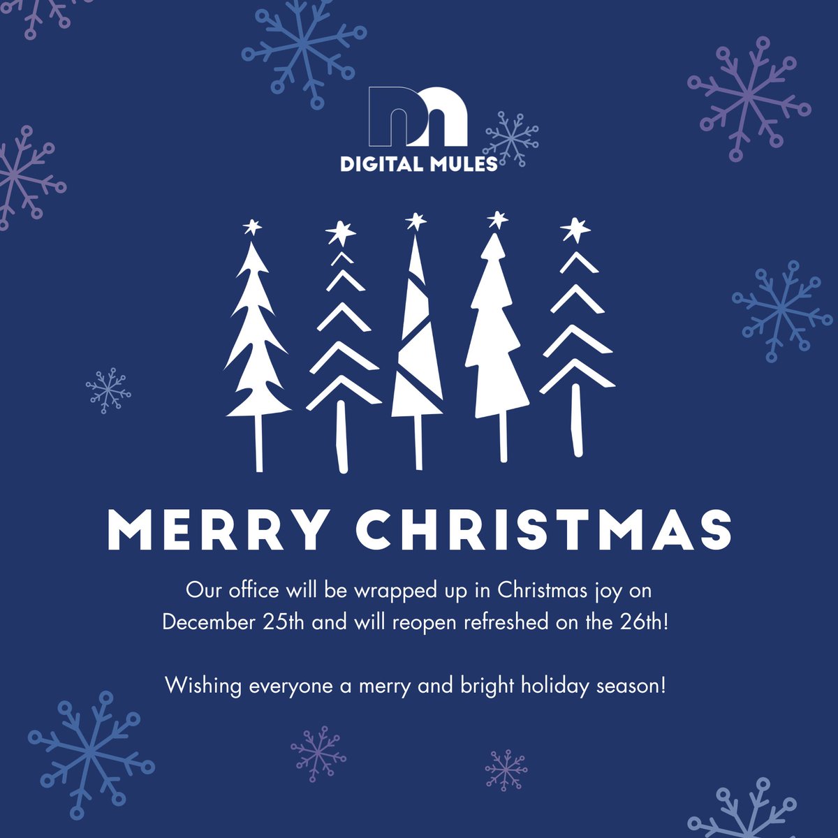 DigitalMules's tweet photo. Wishing you a Merry Christmas filled with love, joy, and cherished moments with your nearest and dearest! 🎄✨ #MerryChristmas #SeasonsGreetings #HappyHolidays https://t.co/X94C2HAdec