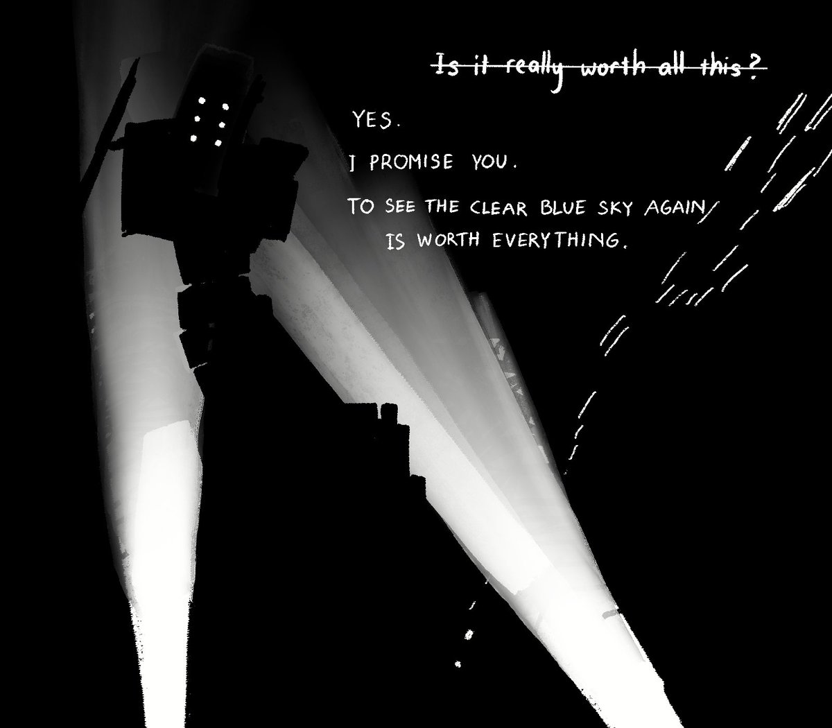 WikWalker's tweet photo. The promise of a brave new world unfurled beneath the clear blue sky
#ultrakill https://t.co/hqCfKwjyik