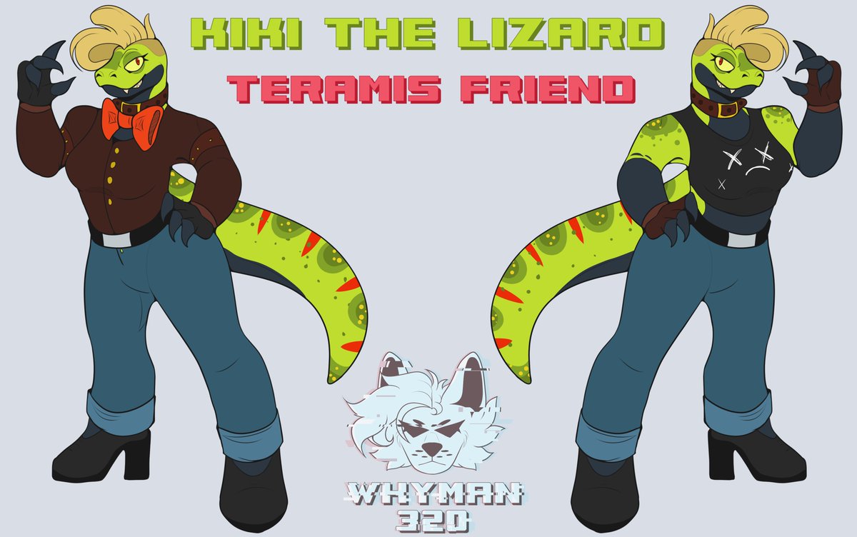 TanyaYakimova5's tweet photo. Kiki the lizard redraw
2021 - 2023(24)
#digitalart #furryart #furylizard #lizardoc #Fursona https://t.co/eKJ9lr222s