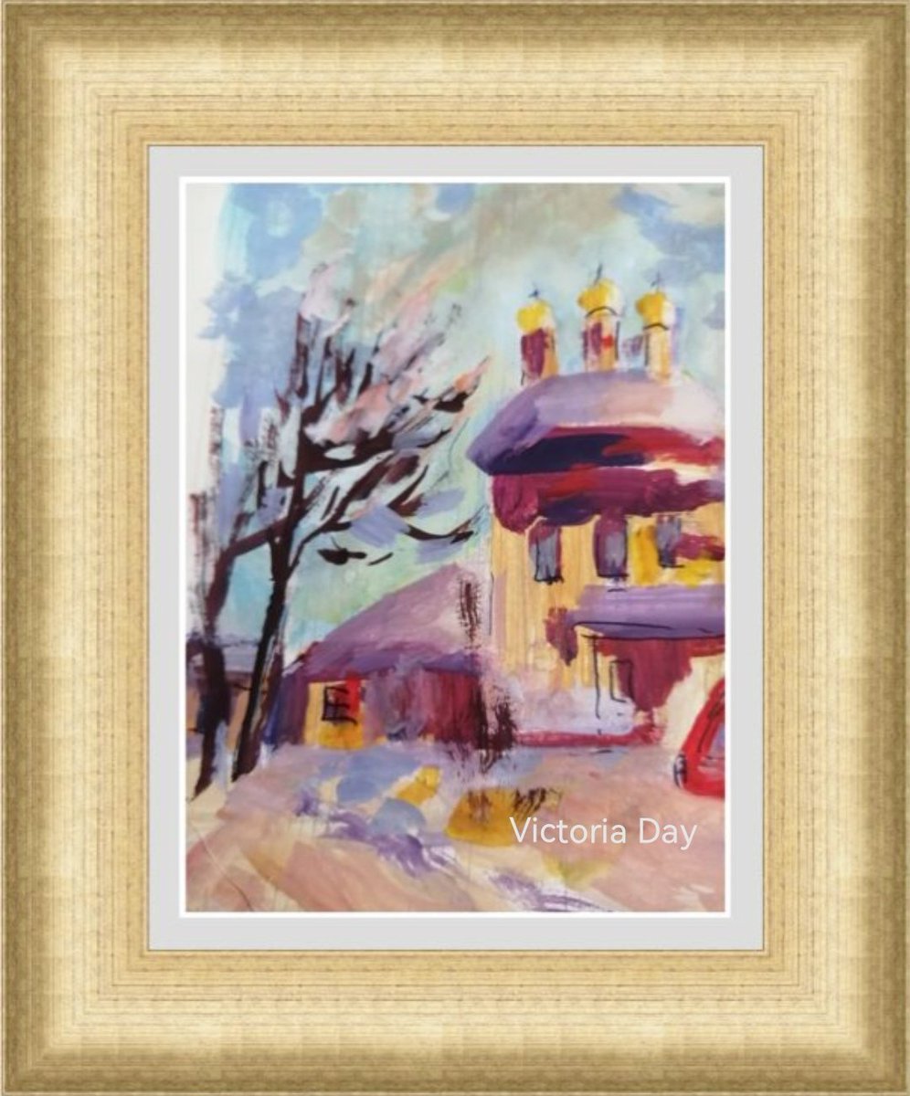 Winter Day My artwork Paper, gouache youtube.com/@victoriaart99 T.me/cutecatsanddog Instagram.com/photosnature_v… #MerryXmas #WINTER #Days #art #ArtistOnTwitter #artist #artwork #artmoots #Gouache #paintings #SnowWhiteWeekend #snow #drawingart #drawing #sketchbook #NFTCommunity