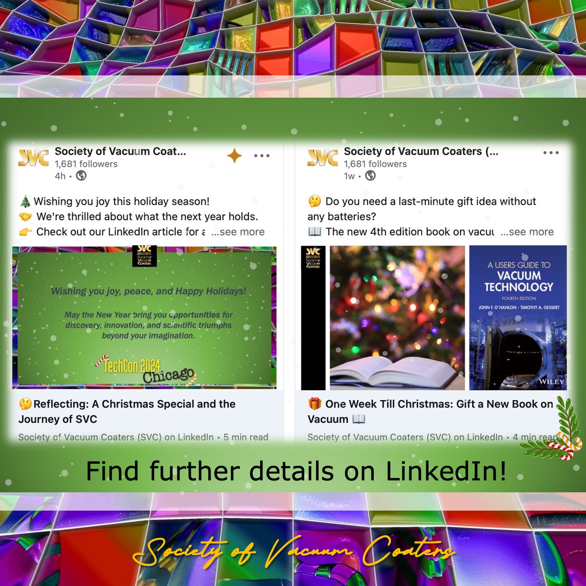 🎄Wishing you joy this holiday season! 
🤝 We're thrilled about what the next year holds. 
👉 Check out our LinkedIn article for a sneak peek of what's to come!
#TechCon #SVC #travel #support #new #directors #colaboration #BCC #ECS #happyholidays #2024planning