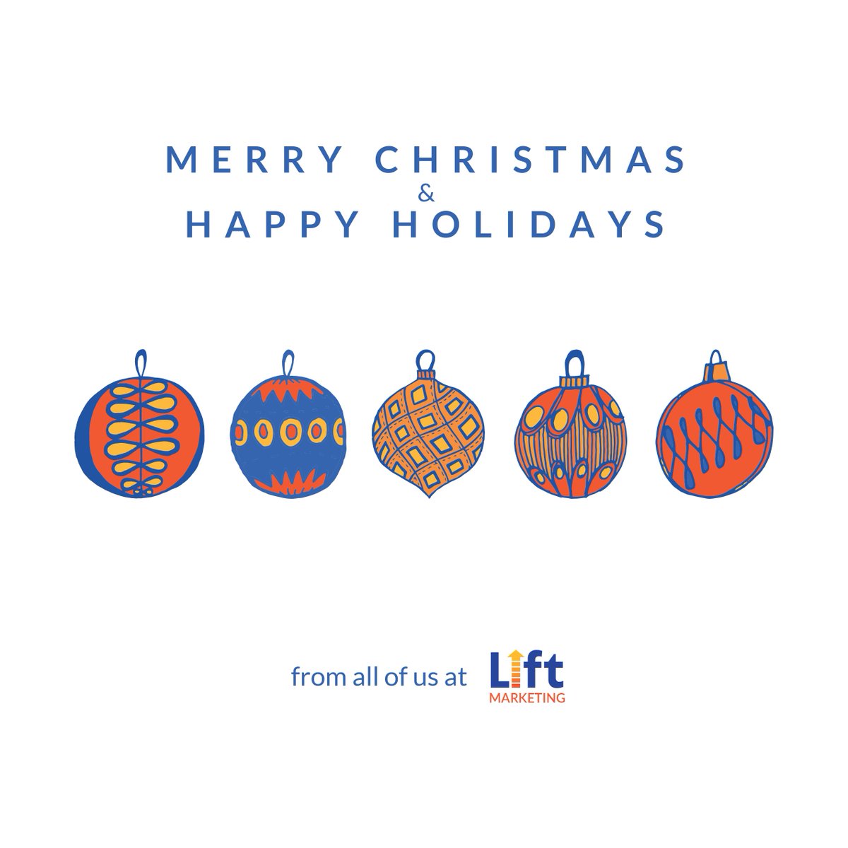From all of us at Lift Marketing, we hope you and yours have a great holiday and a very Merry Christmas!

We'll see you in 2024!

#GetLifted