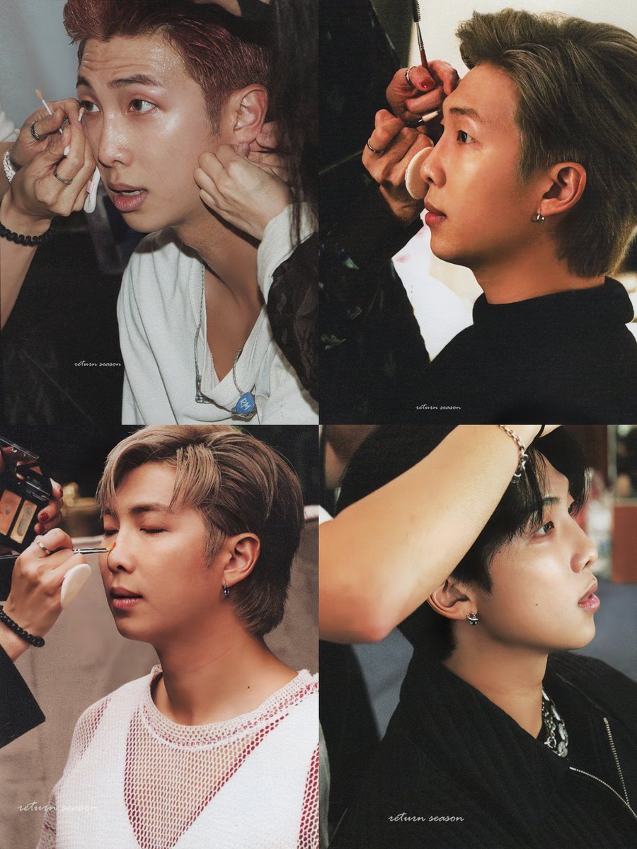 pretty joon getting dolled up 𓂃 ࣪˖ ִֶָ