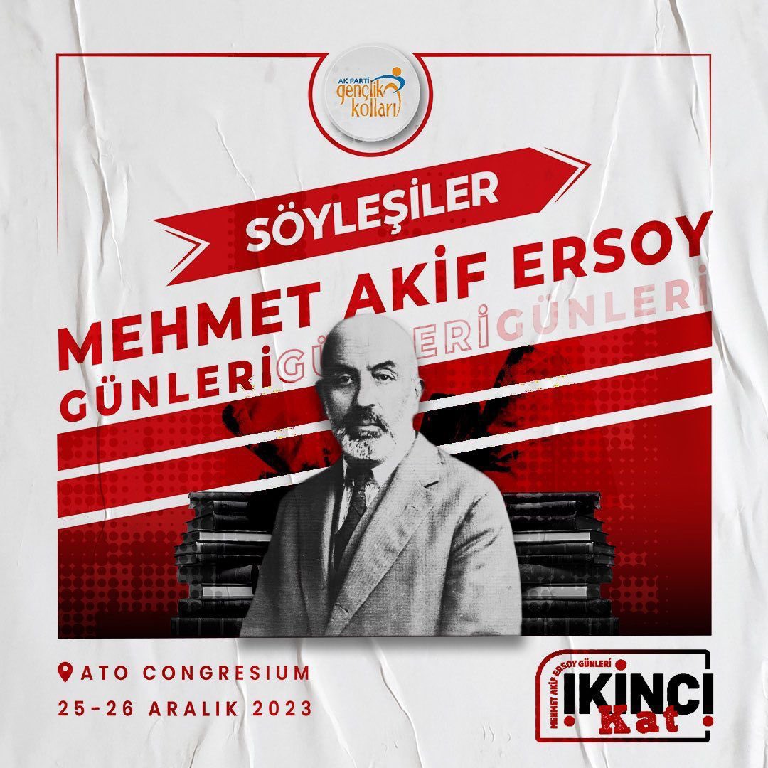 AkGenclikcubuk's tweet photo. Mehmet Akif Ersoy’u anma günlerinde @AkGenclikcubuk olarak; ATO’dayız. https://t.co/AJffwnblJO