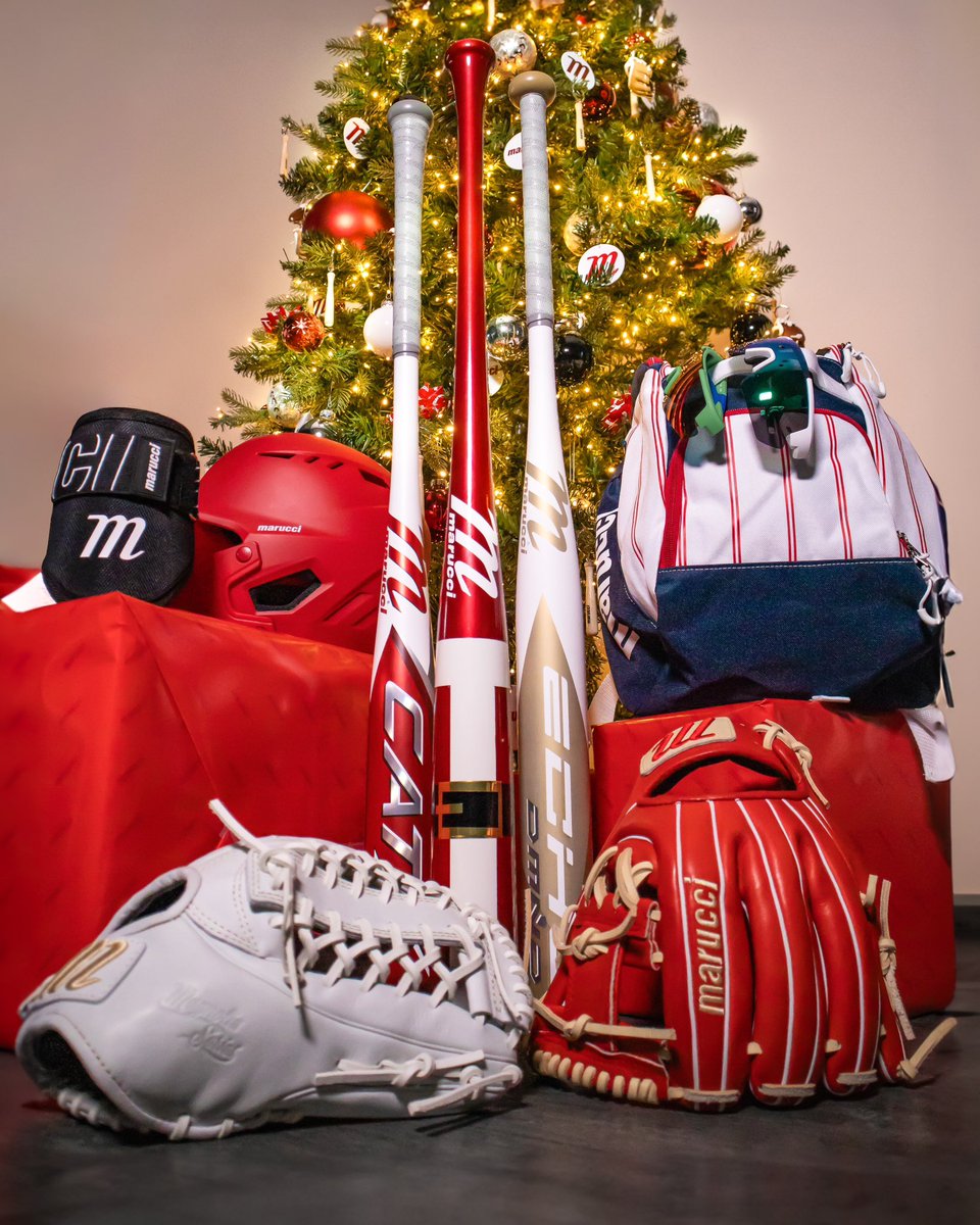 Marucci Christmas mornings just hit different. Tag us and show off your Marucci Christmas haul for a chance to be featured🎁