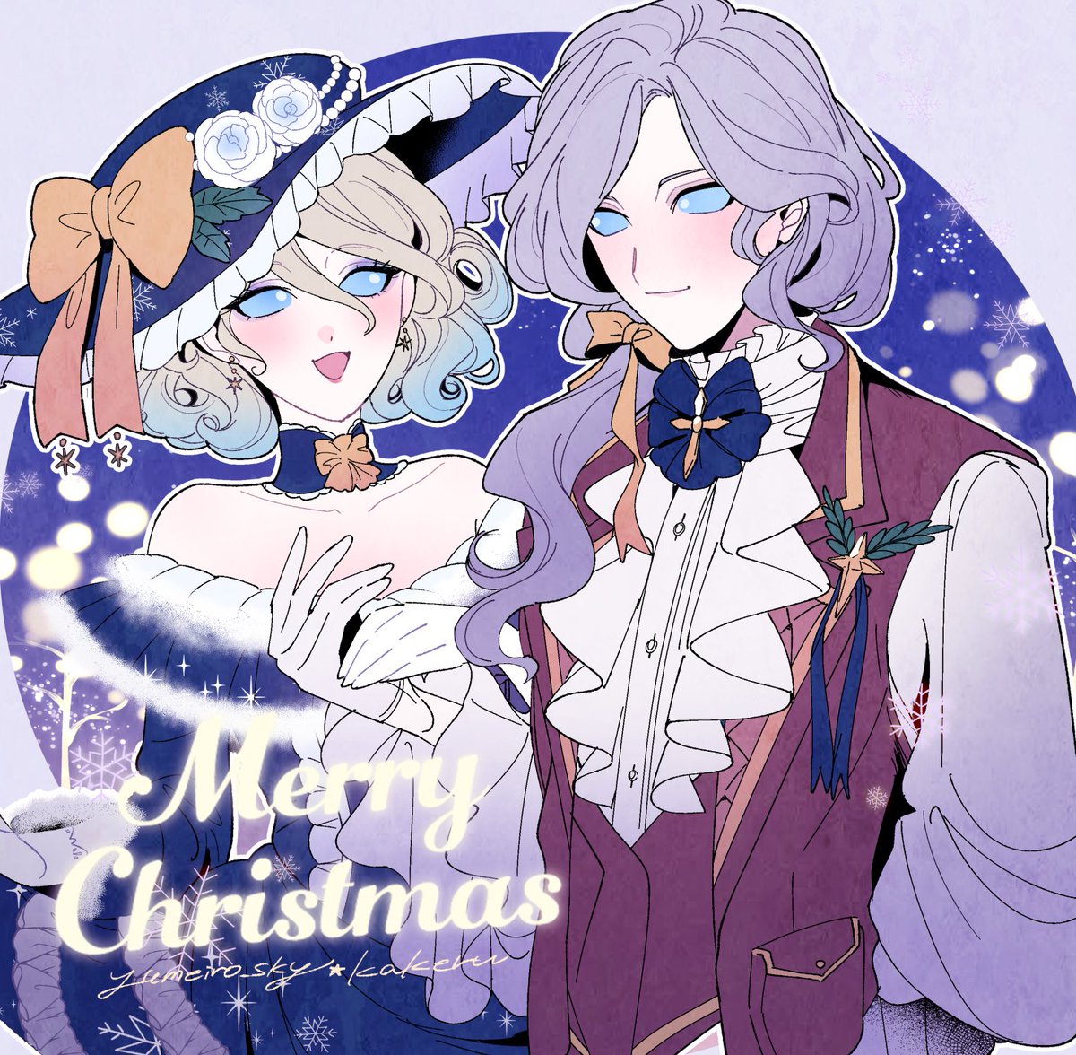 yumeiro_sky's tweet photo. 📸🪞ジョゼマリメリクリ～～🎄✨🧑‍🎄(遅刻) https://t.co/Auqas4aXQP
