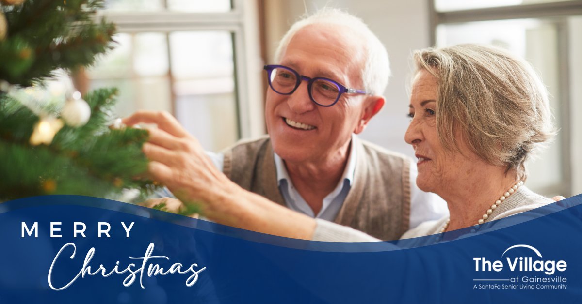 Merry Christmas to our residents and their families from the team at The Village at Gainesville! 🎄🤍⭐️

May your heart be full of love as you celebrate with friends and family today.