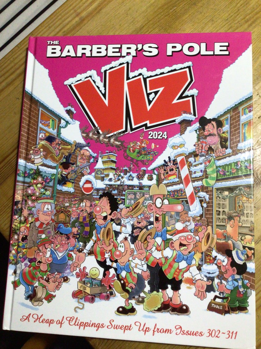 Son got his first Viz annual, bought for him by my best mate. Feeling quite emotional as my boy hits all these rites of passage. Merry Christmas everyone