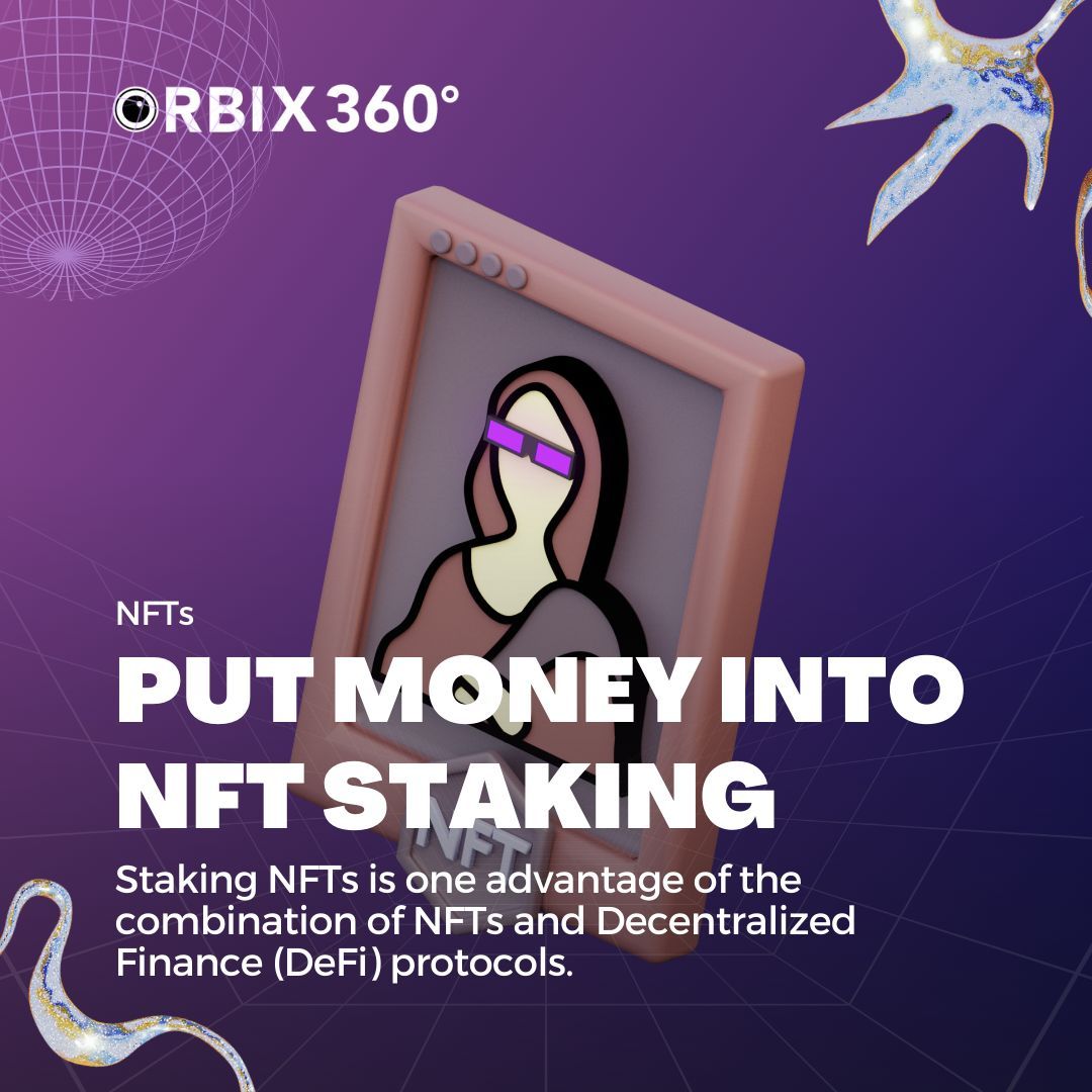 orbix360's tweet photo. Stake NFTs on platforms like NFL X, Kira Network, and Splinterkeads to earn dividends in governance tokens. Token holders gain influence in predicting market trends. Staking rewards can be used to fund other yield-generating systems.
#orbix360 #Metaverse #tezos #NFT https://t.co/hePz03724F
