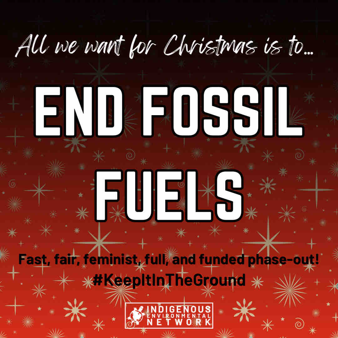 Indigenous Environmental Network tweet media