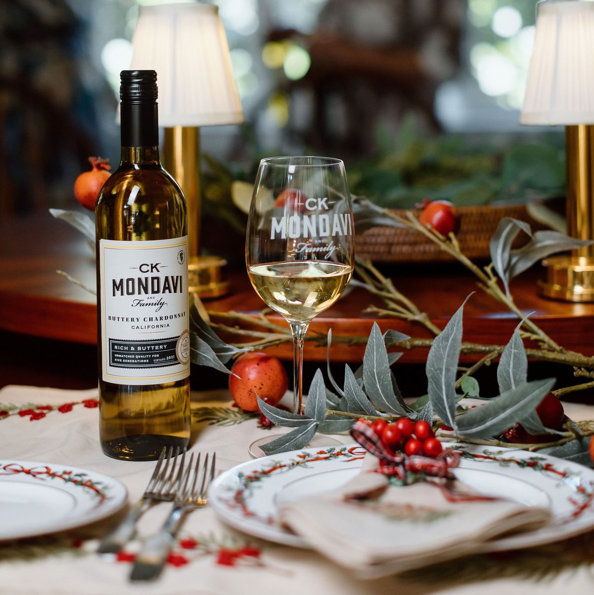May your day be filled with love, laughter, and the joy of shared moments. We're grateful to have you as part of our CK Mondavi family, and we wish you a holiday season that's as rich and fulfilling as our wines. Cheers to a season of warmth and togetherness!