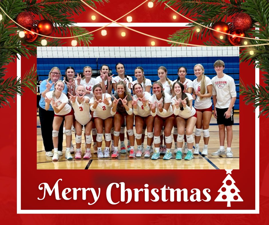 Merry Christmas to our Mustang family!  Our program is so grateful for all of you!!! 🎄🏐🎅