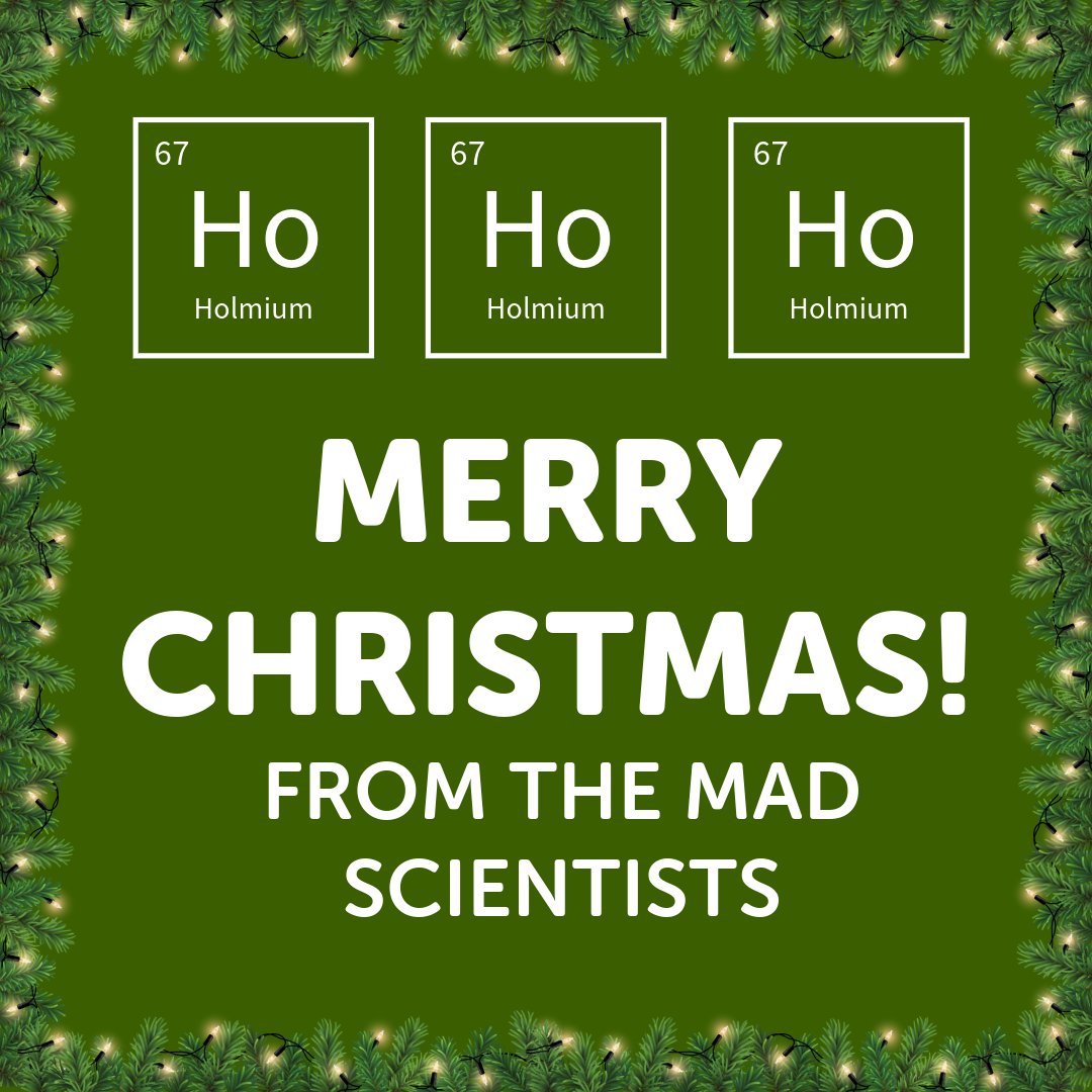 MadScienceWales's tweet photo. πWishing all those who celebrate a very Merry Christmas from all of us here at Mad Science! π Have you had any sciencey presents this year? π
----------
#MadScienceSWB #STEM #MerryChristmas #Christmas2023 https://t.co/xvLxE1i8st