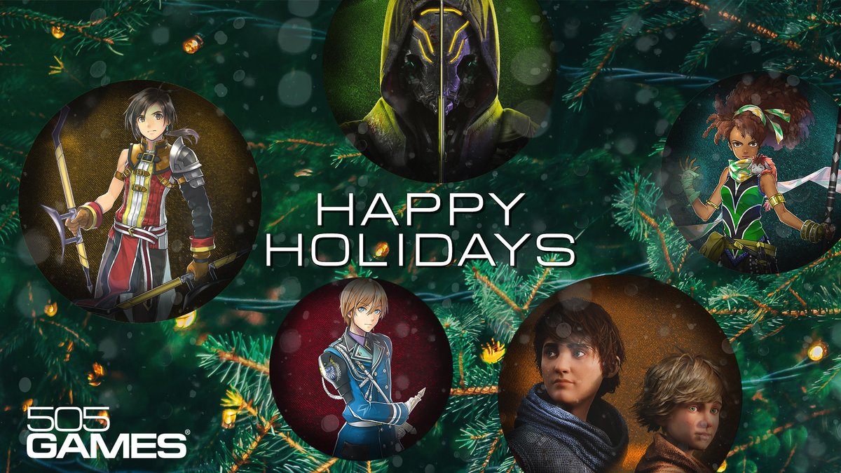 🎁 Happy Holidays from everyone at 505 Games! 🎁 #505Games #HappyHolidays