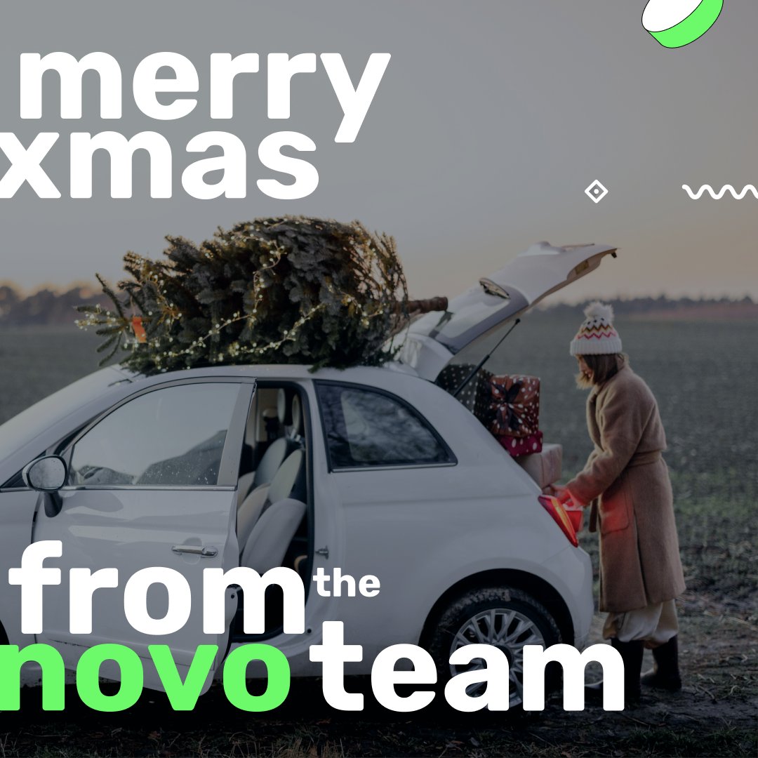 InsuranceNovo's tweet photo. The entire team at Novo wishes you all kinds of merry, festive wonderfulness with friends and family this #Christmas 🎄

#MerryChristmas #MerryXmas #HolidayTraditions #Holidays https://t.co/CL7J2iSlTd