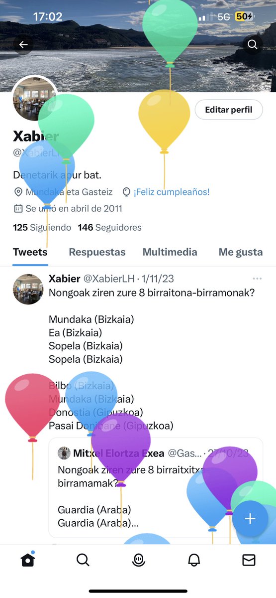 XabierLH's tweet photo. Gaur da puxiken eguna! https://t.co/oPPeseZkg8